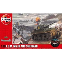 Десантный катер Airfix LCM Mk.III и танк Sherman, 2 модели в наборе AIR03301: Производитель Airfix