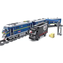 Детский конструктор ZIPP Toys Поезд DF11 Z с рельсами (98220Blue): Производитель ZIPP Toys