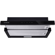 Витяжка Minola HTLS 6234 BL 700 LED GLASS: Тип фільтра повітря Рециркуляція, Відведення