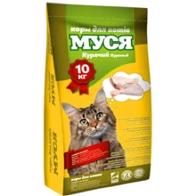 Сухий корм для котів Муся Курячий 10 кг (4820097803690): Тип Сухий корм