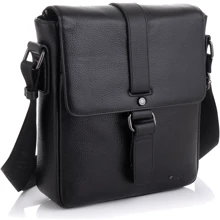 Мужская сумка через плечо Buffalo Bags черная (SHIGF8130-black): Пол Мужской