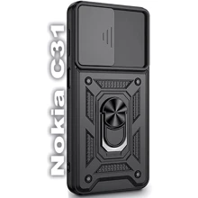 Чехол для телефонов BeCover Military Black for Nokia C31 (709986): Совместимость Nokia C31