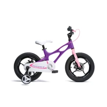 Велосипед RoyalBaby SPACE SHUTTLE 14", OFFICIAL UA, фиолетовый: Тип 2х колесный велосипед