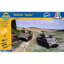 Танк M4A3E2 Jumbo две модели в наборе: Производитель ITALERI