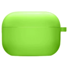 TPU Silicone Case with Carabiner Neon Green for Apple AirPods 4: undefined undefined