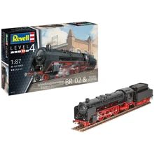 Сборная модель-копия Revell Экспресс локомотив BR02 с тендером 2'2'T30 уровень 4 масштаб 1:87: Производитель Revell
