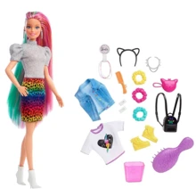 Кукла Mattel Barbie Радужный леопард: Возраст от 6 лет и старше