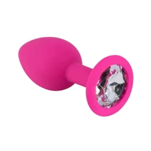 Анальна пробка Toy Joy Medium Diamond Booty Jewel (рожева): Для кого унісекс