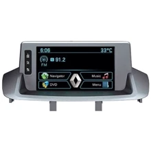 RoadRover Renault Megane 3: Дисплей 7.0 "TFT (800 х 480), сенсорний
