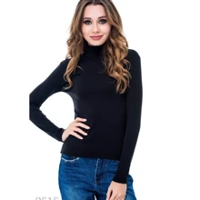 Водолазка ISSA PLUS 9515 56-58 чорна: Сезон Демисезон