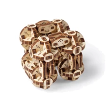 Механічний 3D пазл UGEARS Сферокуб 2.0 (70221): Вид абстракционизм
