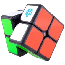 GAN 249 V2 M Black Магнитный кубик Ган 249: Вид Кубик Рубика