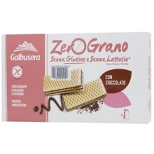 Вафли Galbusera Zerograno с шоколадом без глютена 180г (8002190003320): Вес нетто 180 г