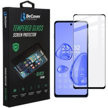 Аксессуар для смартфона BeCover Tempered Glass Black for Motorola Moto G200 (707242): undefined undefined