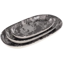 Страва Alba ceramics Graphite набір 3 шт. 17 см 25 см 30 см (769-020): Тип Набір страв