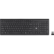 Клавиатура 2E KS210 Slim WL (2E-KS210WB) Black: Подключение беспроводное
