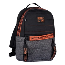 Рюкзак YES T-122 Urban disign style Orange, сірий / чорний (558750): Вікова група від 13 до 18 років