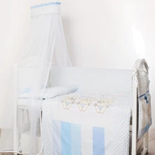 Комплект постельного белья Twins Dolce Друзья зайчики голубой (4060-D7-003): Тип постельный комплект