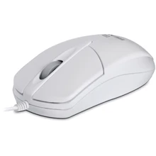 Мышь REAL-EL RM-211, USB, white: Интерфейс подключения проводная USB