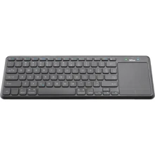 Клавіатура Trust Mida with XL Touchpad Black (23009): Підключення бездротове