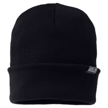 Шапка Jack Wolfskin Rib Hat черная (1903891_6000): Производитель Jack Wolfskin