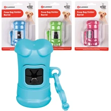 Контейнер с пакетами Flamingo Poop Bag Holder Barrel для сбора фекалий 0.05 кг 22х32 см: undefined undefined
