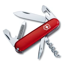 Мультитул Victorinox Sportsman 84мм/12 функций/красный (0.3802): Тип мини-мультитул