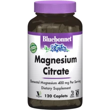 Bluebonnet Nutrition Magnesium Citrate, 120 Caplets (BLB0731): Форма випуску капсули