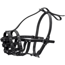 Намордник твердый Collar 8 см 33 см (ротвейлер малый), черный: Производитель Collar
