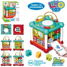 Интерактивная игрушка-сортер LimoToy Куб (FT 0004): Возраст от 3-х лет