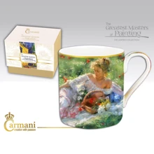 Кухоль Carmani Дівчина з кошиком квітів 380 ml (045-0132): Виробник Carmani