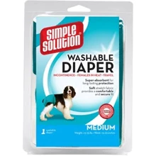 Многоразовая гигиеническая подкладка Simple Solution SS Washable Diaper Medium для животных средняя (ss10593): undefined undefined