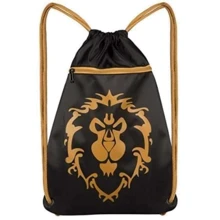 Рюкзак World of Warcraft Alliance Loot Bag-15 "x 18.25" -Black / Yellow: Стать Унисекс