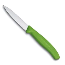 Ніж кухонний Victorinox SwissClassic 8см зелений (6.7606.L114): Лезо Нержавеющая сталь