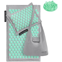 Коврик акупунктурный с подушкой 4FIZJO Eco Mat 68x42 см мятный (4FJ0230): undefined undefined