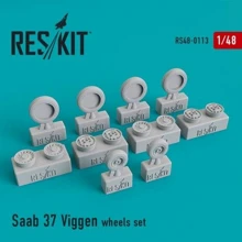 Смоляні колеса RESKIT для літака Saab 37 "Viggen" RS48-0113: Виробник RESKIT