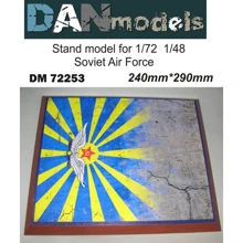 Подставка DAN models для моделей авиации Тема: ВВС (290x240 мм): Производитель DAN models