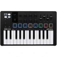 MIDI-клавіатура Arturia MiniLab 3 Black Edition: Механика Динамическая