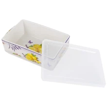 Блюдо Lefard Прованс прямокутне із силіконовою кришкою 20x12x6 см (924-761): Тип Блюдо
