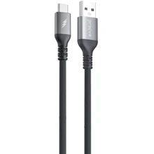 Кабель Proove USB Cable to USB-C ReGen Silicone 3A 1m Black (CCRS12001102): Тип USB Cable - USB-C