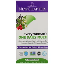 New Chapter, Every Woman's One Daily Multi, 72 Vegetarian Tablets (NCR-0303): Тип мультивітаміни