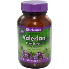 Bluebonnet Nutrition, Valerian Root Extract, 60 Veggie Caps (1398): Форма выпуска Капсулы