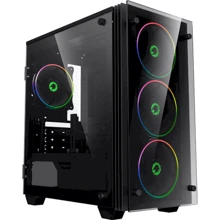 Корпус GameMax H609 Mini Stratos: Форм-фактор материнской платы Micro-ATX / Mini-ITX