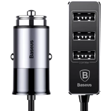 Зарядное устройство Baseus Car Charger 3xUSB Enjoy Together 5.5A Dark Gray (CCTON-0G): Особенности Быстрая зарядка