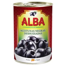 Маслини ALBA FOOD 340/360 без кісточки 280 г (8410416009085): Об'єм 300 мл