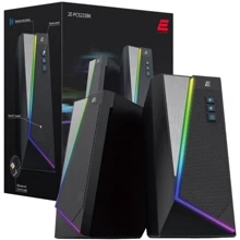 Акустическая система 2E PCS233 RGB 2.0 USB Black: Формат акустики 2.0