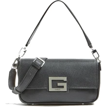 Жіноча сумка через плече Guess Brightside Shoulder Bag чорна (HWVY7580190-BLA): Стать жіночий