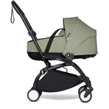 Шасі чорне Babyzen YOYO² з люлькою Bassinet (без дощовика) Olive/Оливковий (BZ10109-02/595411/595511): Тип коляски Универсальная коляска (2-в-1)