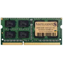 INTELIGENTES 4 GB SO-DIMM DDR3 1333 MHz (IS3ABA1/4): Тип DDR3