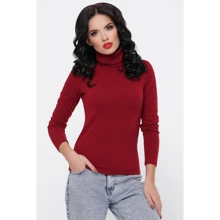 Водолазка FashionUp KF-1813B-42 42 бордовая: Сезон Демисезон